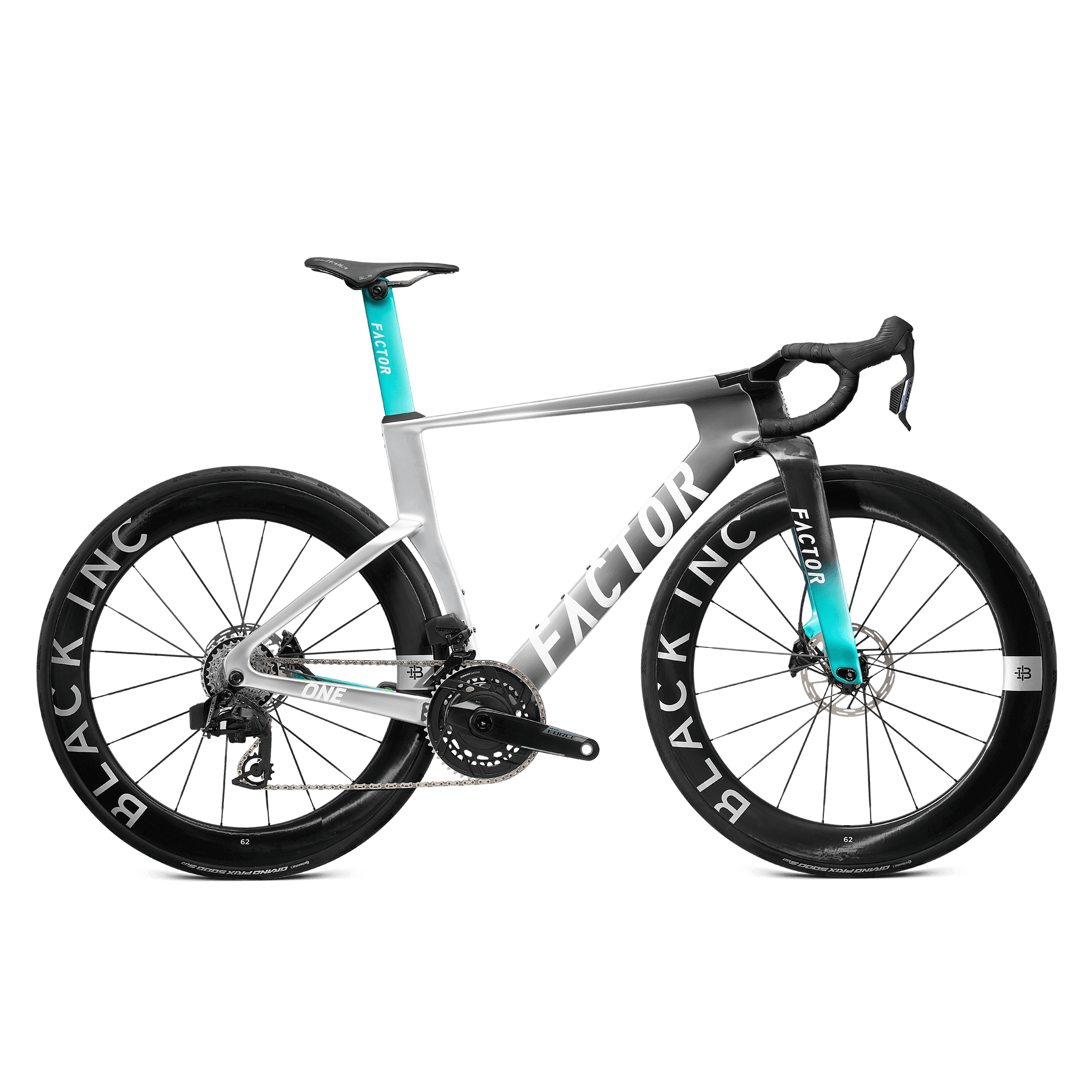 Factor One Road Bike - SRAM Force Complete w/ Power Meter - Silverstone