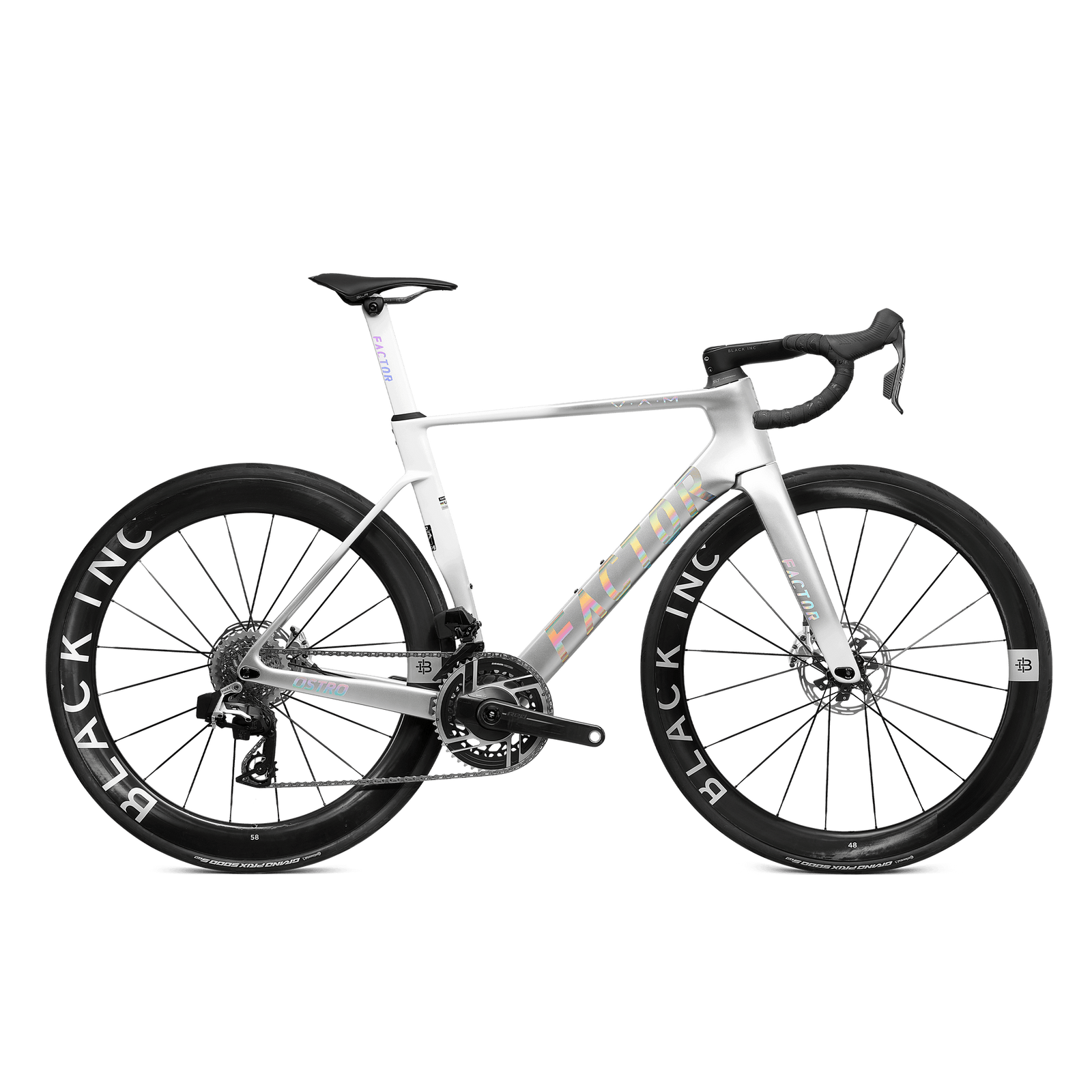 Factor Ostro VAM 2.0 Complete - SRAM Red +PM - Arctic Chrome