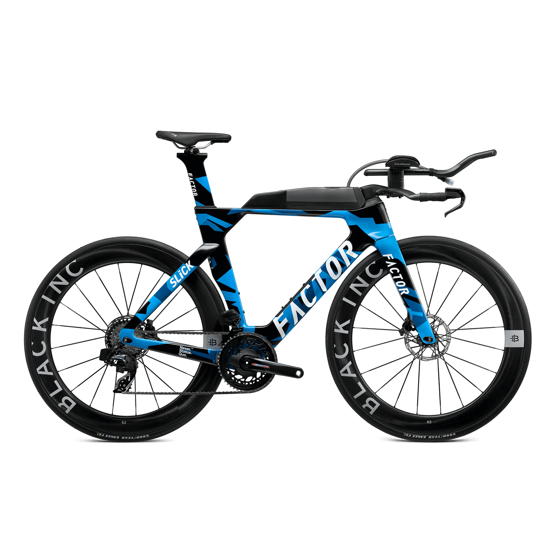 Factor Slick Complete - SRAM Force +PM - Nebula Blue