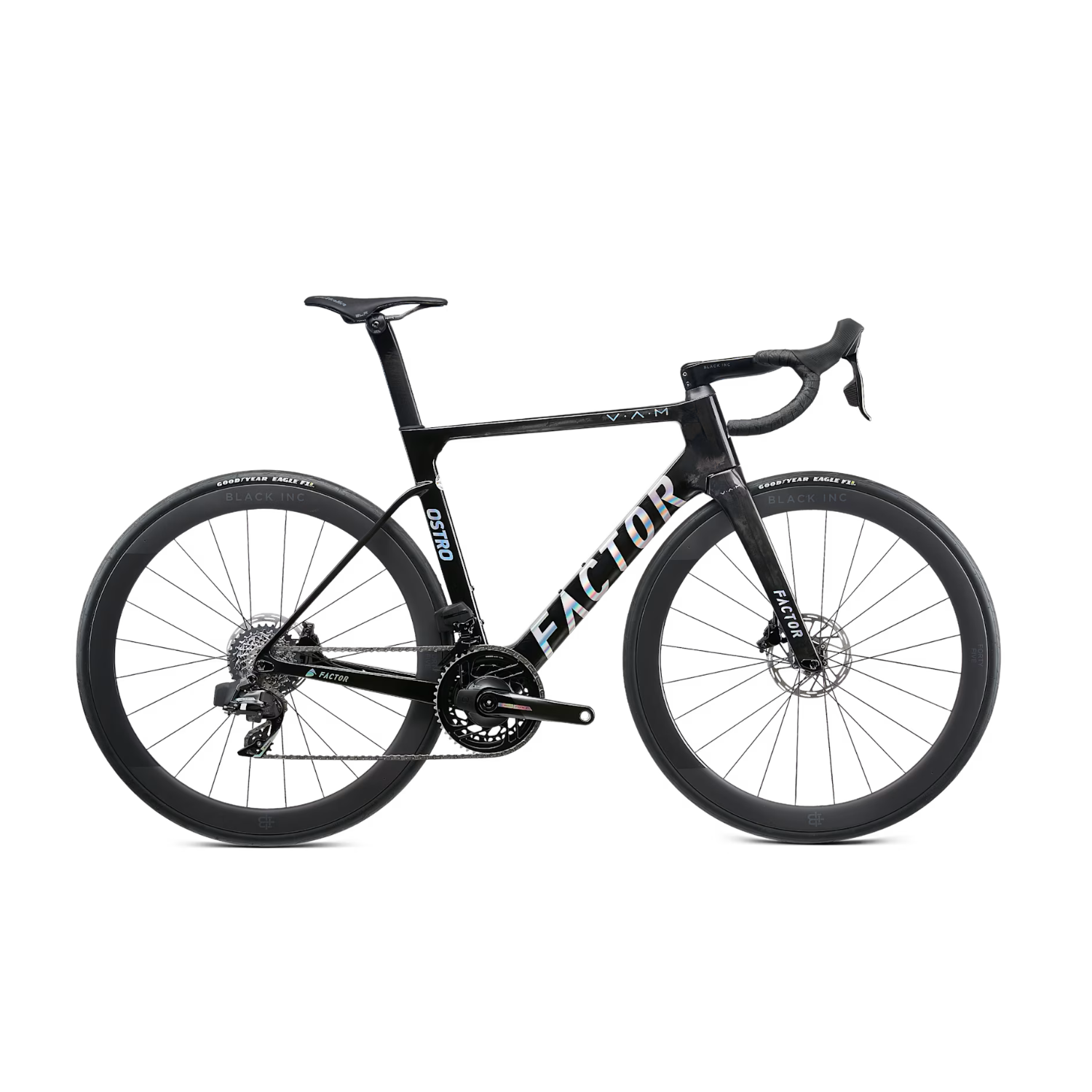 Factor Ostro VAM v1.0 Frameset - Gloss Chrome 58cm