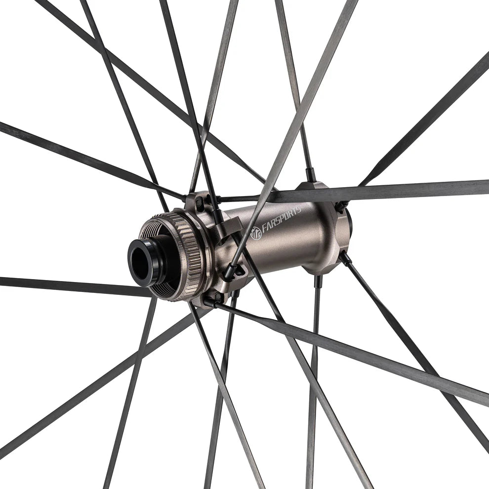 Farsports EVO S5 50mm Carbon Spoke Disc Wheelset (Ceramicspeed Bearings)