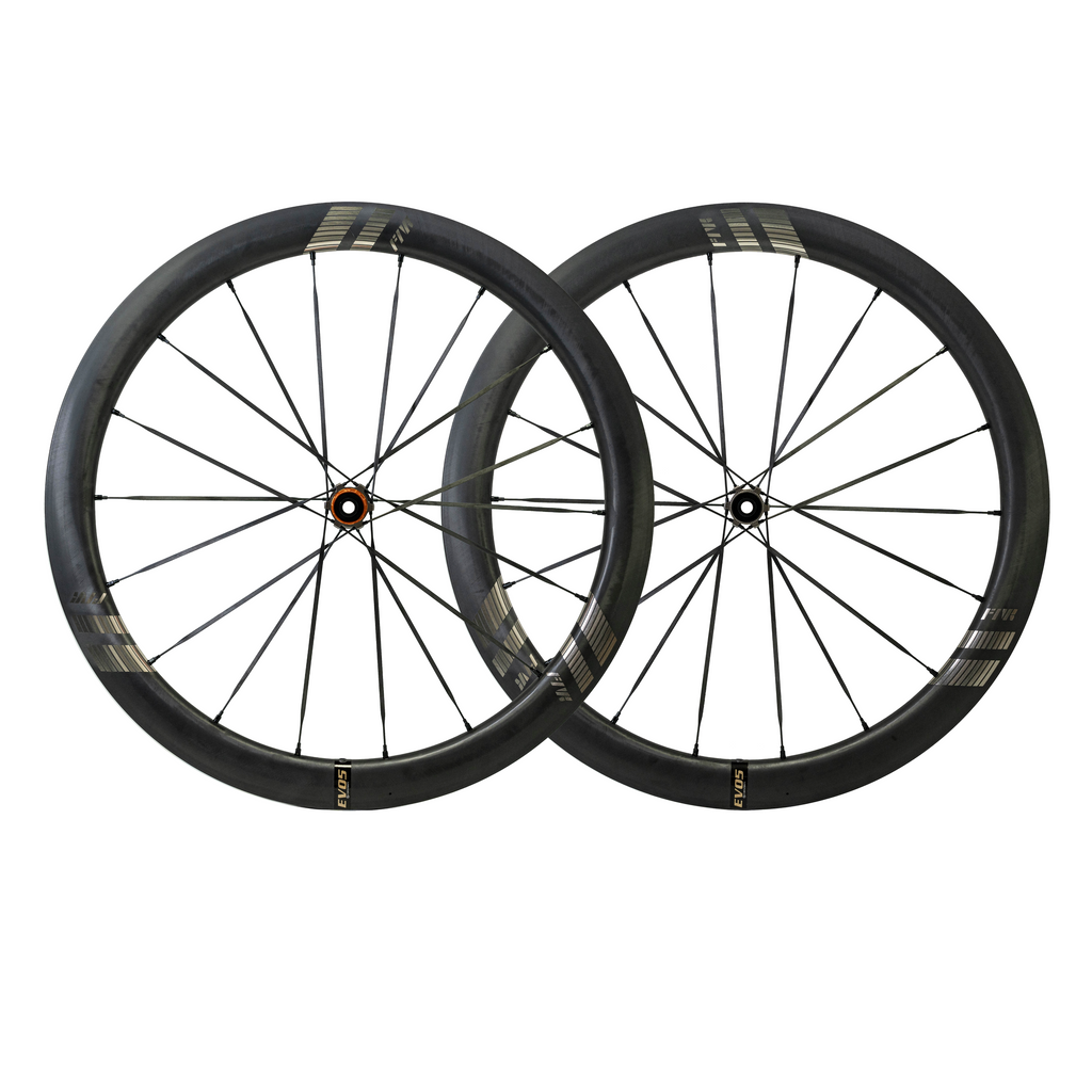 Farsports EVO S5 50mm Carbon Spoke Disc Wheelset (Ceramicspeed Bearings)