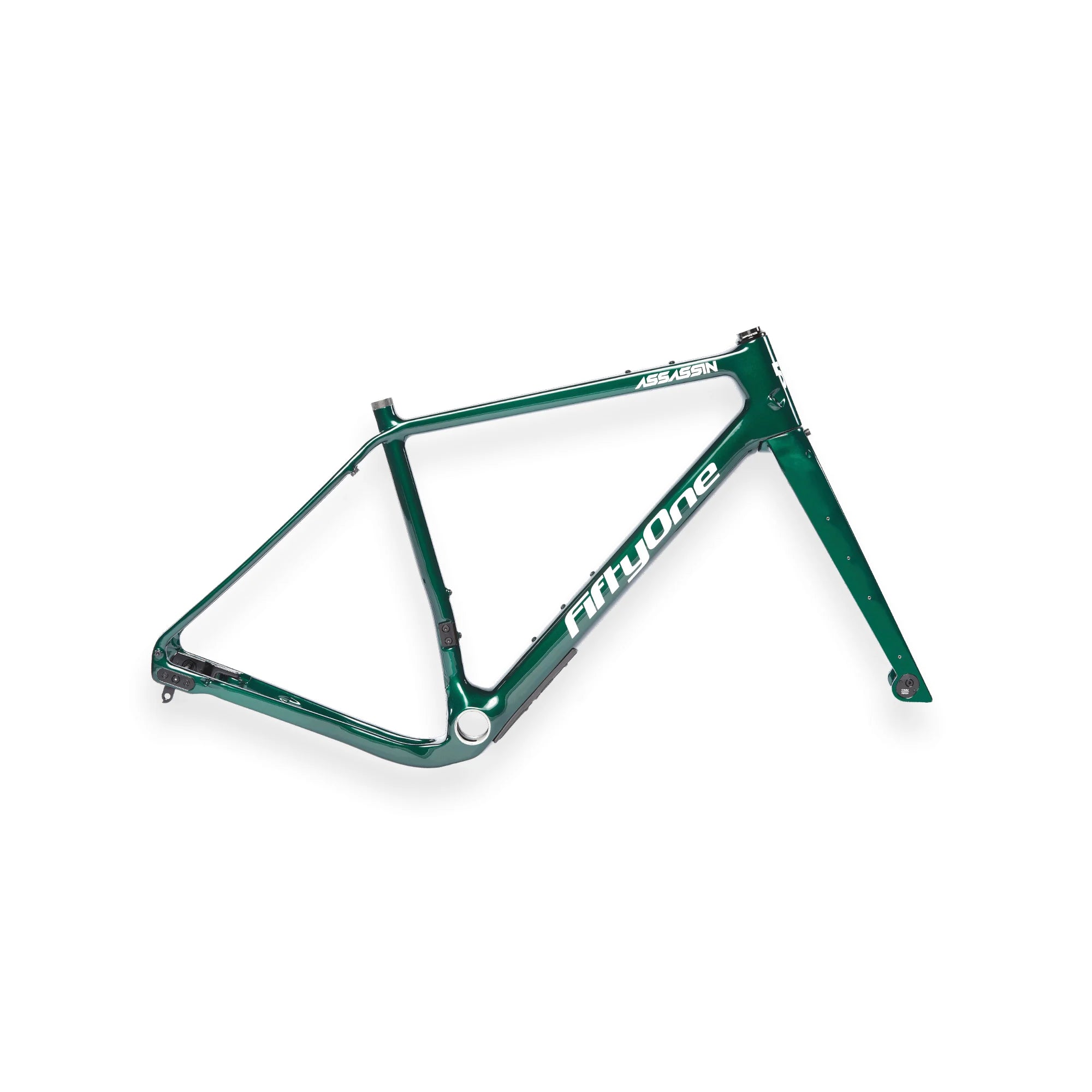 FiftyOne Assassin Gravel Frameset - British Racing Green