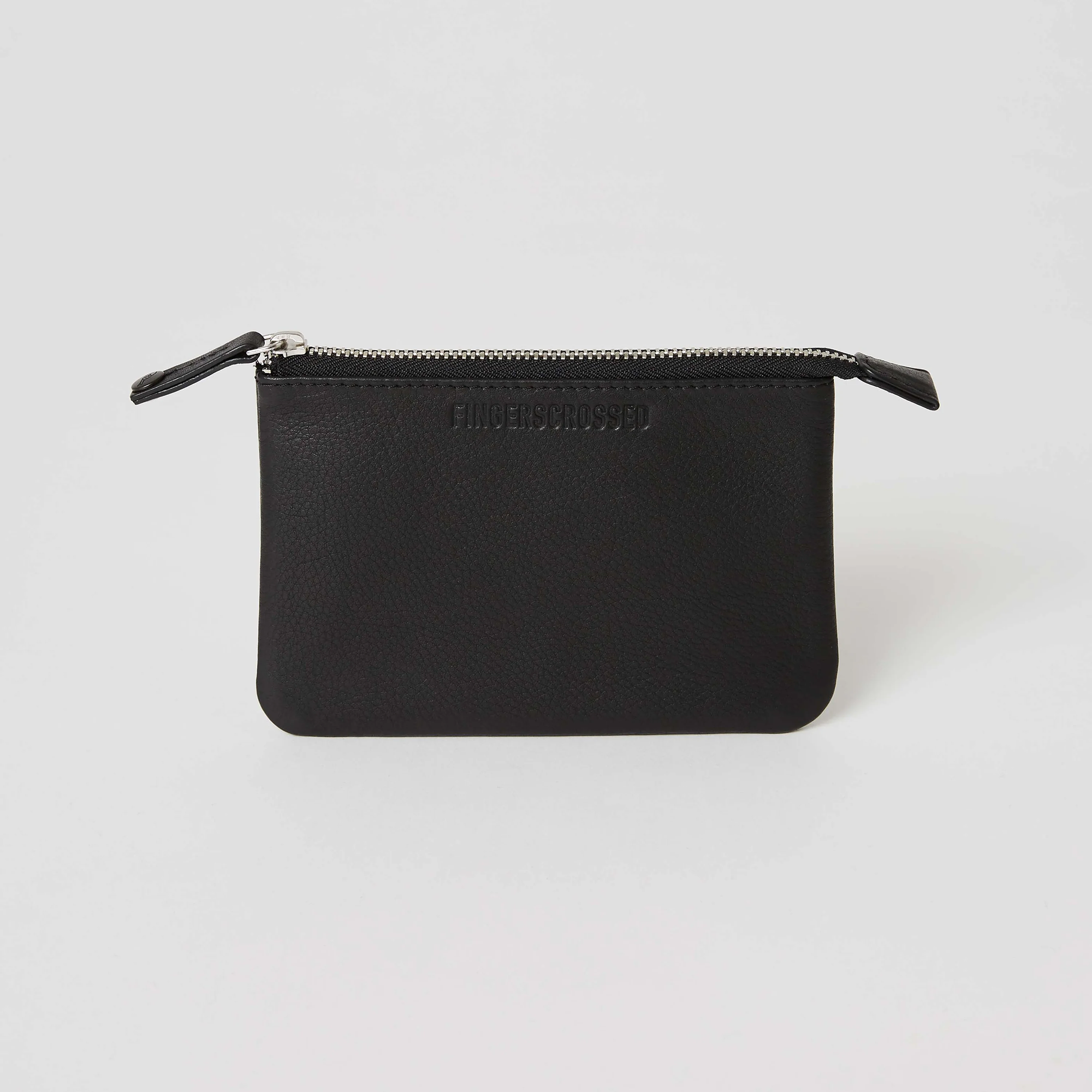 Fingerscrossed #Leather 皮革小袋 - 大号