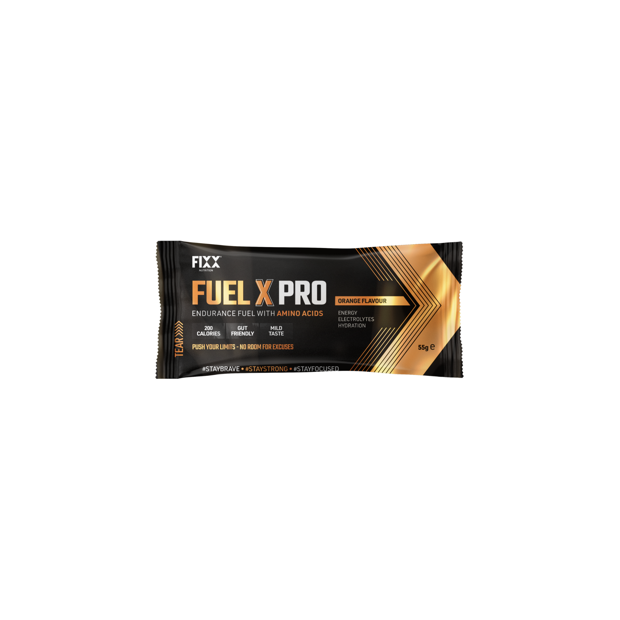FIXX Nutrition Fuel X Pro 55g 小袋装 - 橙色（单份） 
