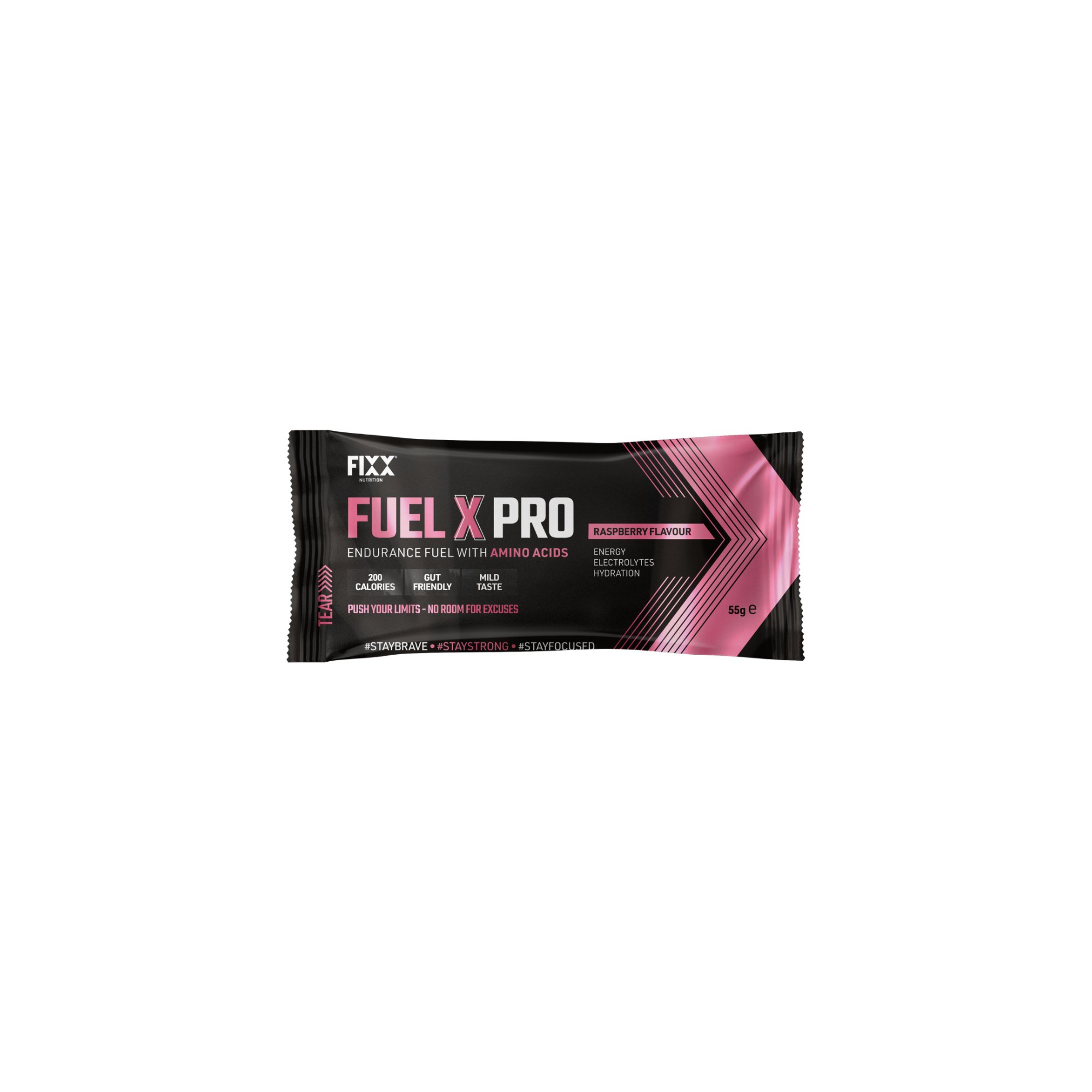 FIXX Nutrition Fuel X Pro 55g 小袋装 - 覆盆子味（单份） 