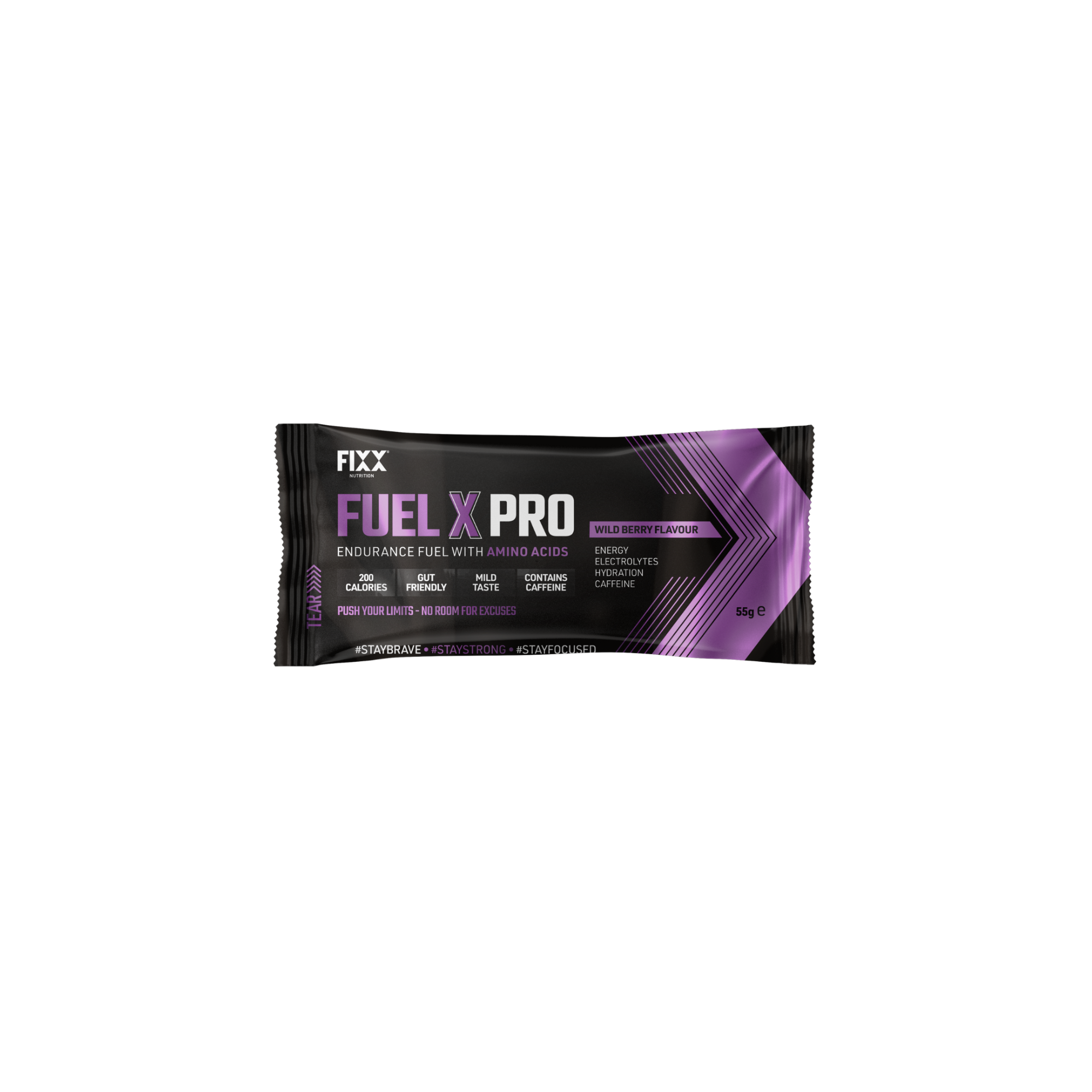 FIXX Nutrition Fuel X Pro 55g 小袋装 - 野生浆果（单份） 