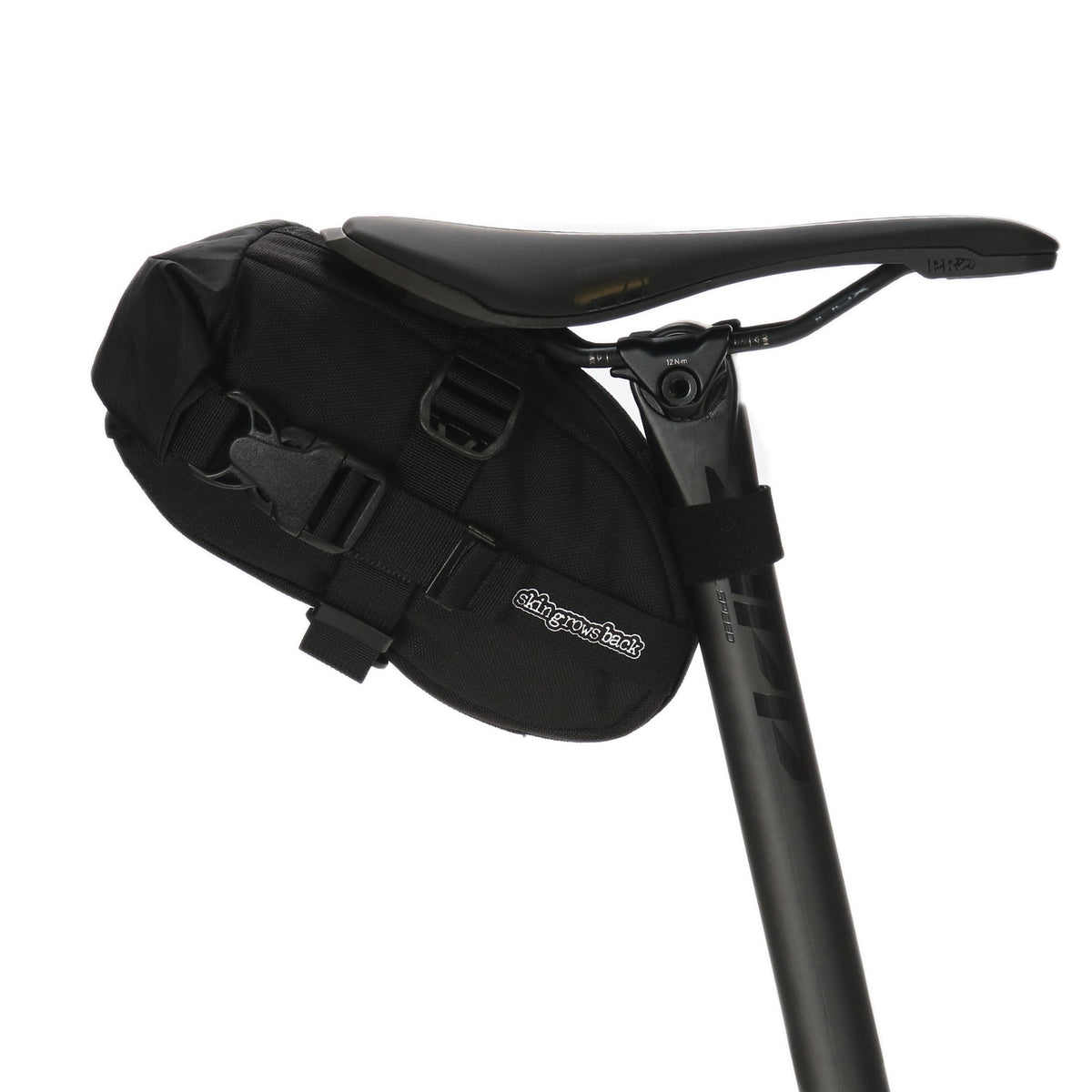 skingrowsback Flash Pak Saddle Bag - Black