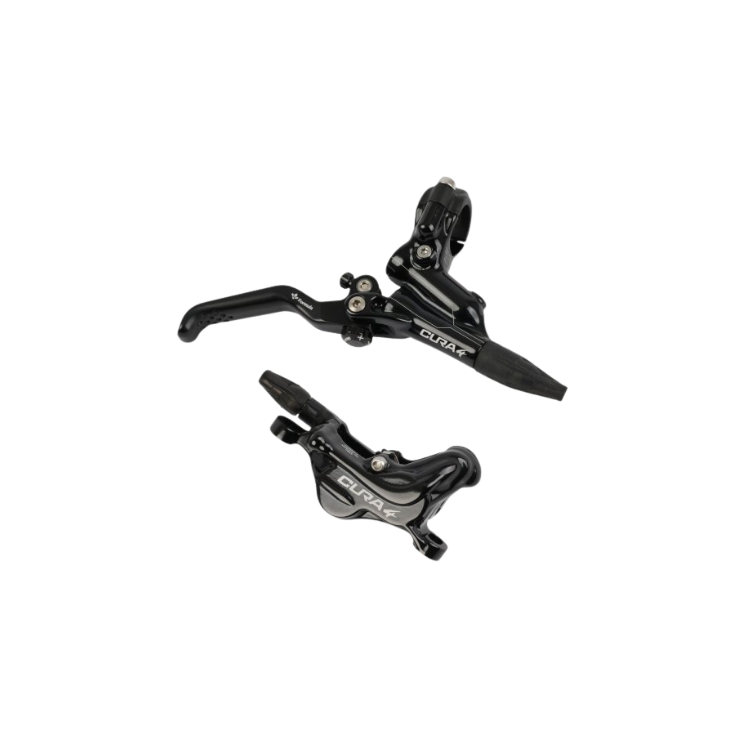 Formula Cura 4 Disc Brake Set - Glossy Black
