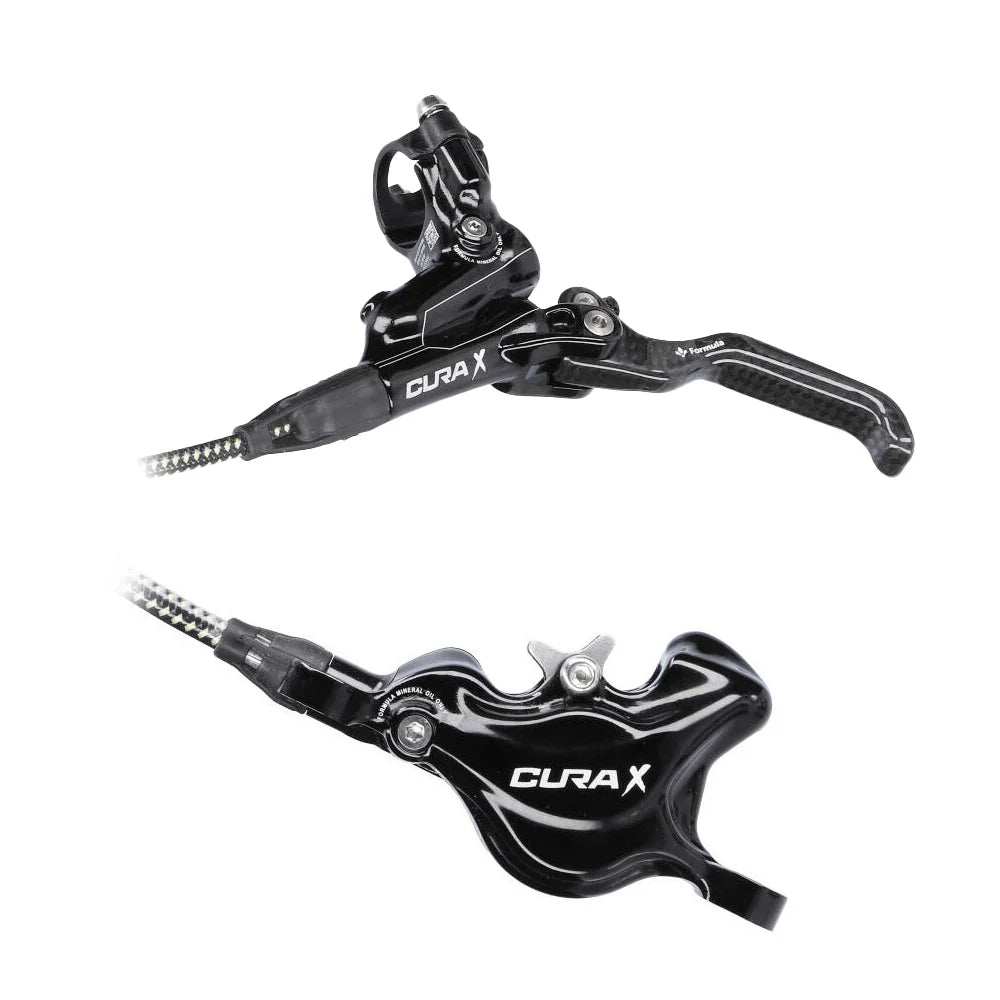 Formula Cura X Disc Brake Set - Glossy Black