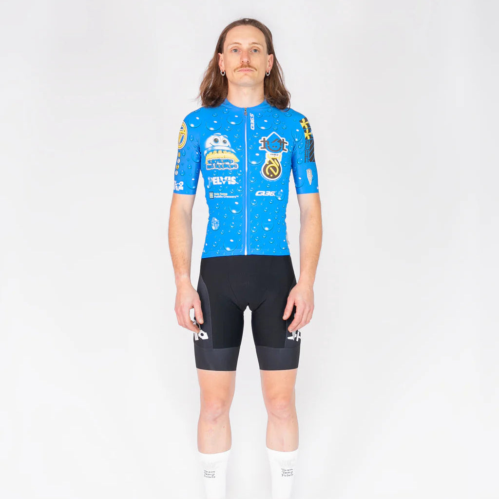 VELO TEMP Mudseeker Jersey by David Thiam - Blue