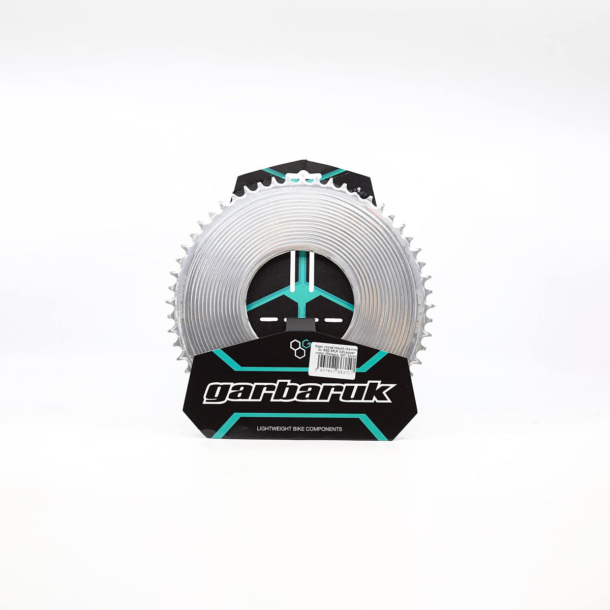Garbaruk Road Thread-Mount Chainring for SRAM RED XPLR AXS Power Meter - Silver