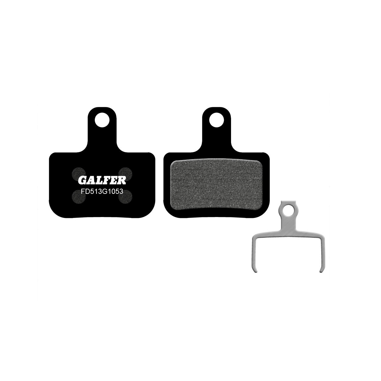 GALFER Fahrrad-Bremsbeläge Für SRAM Guide/AVID XO Trail – Leise & Leistungsstark (Standard, Schwarz)