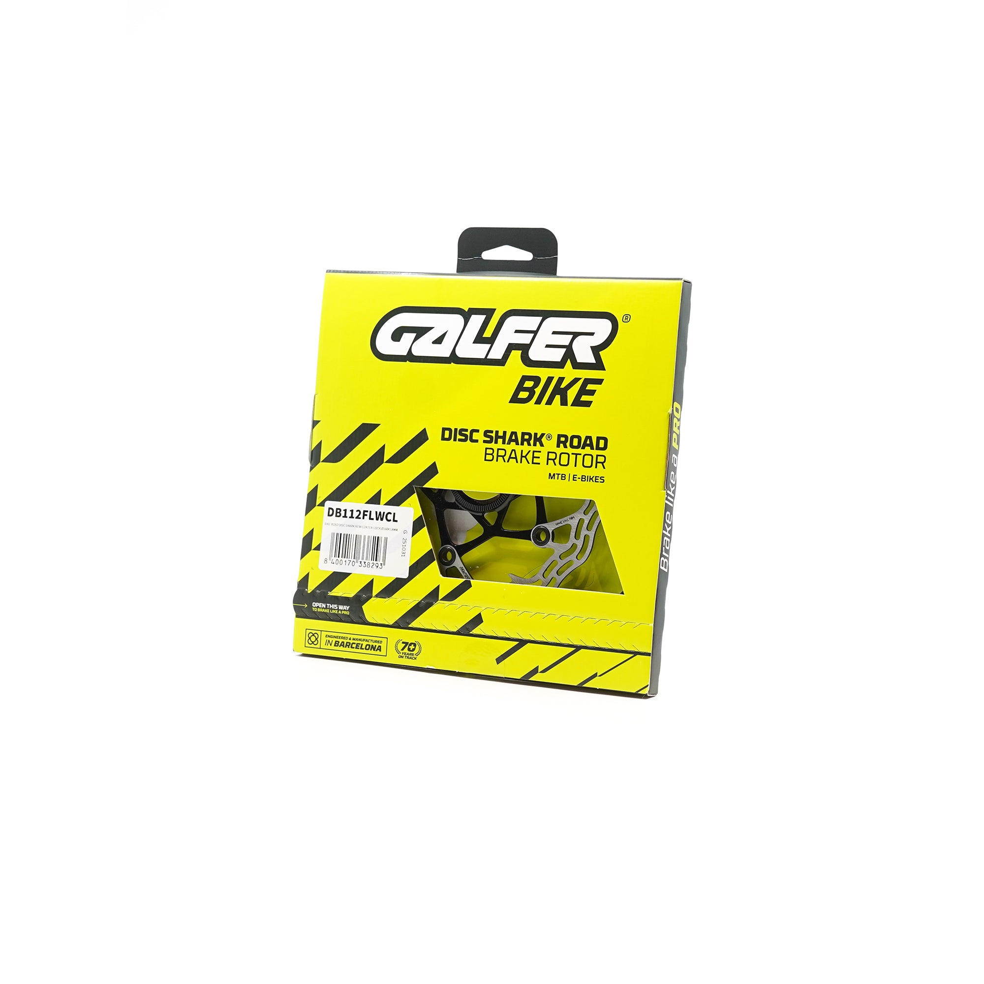 Galfer Shark Road Disc Rotor - Centrelock