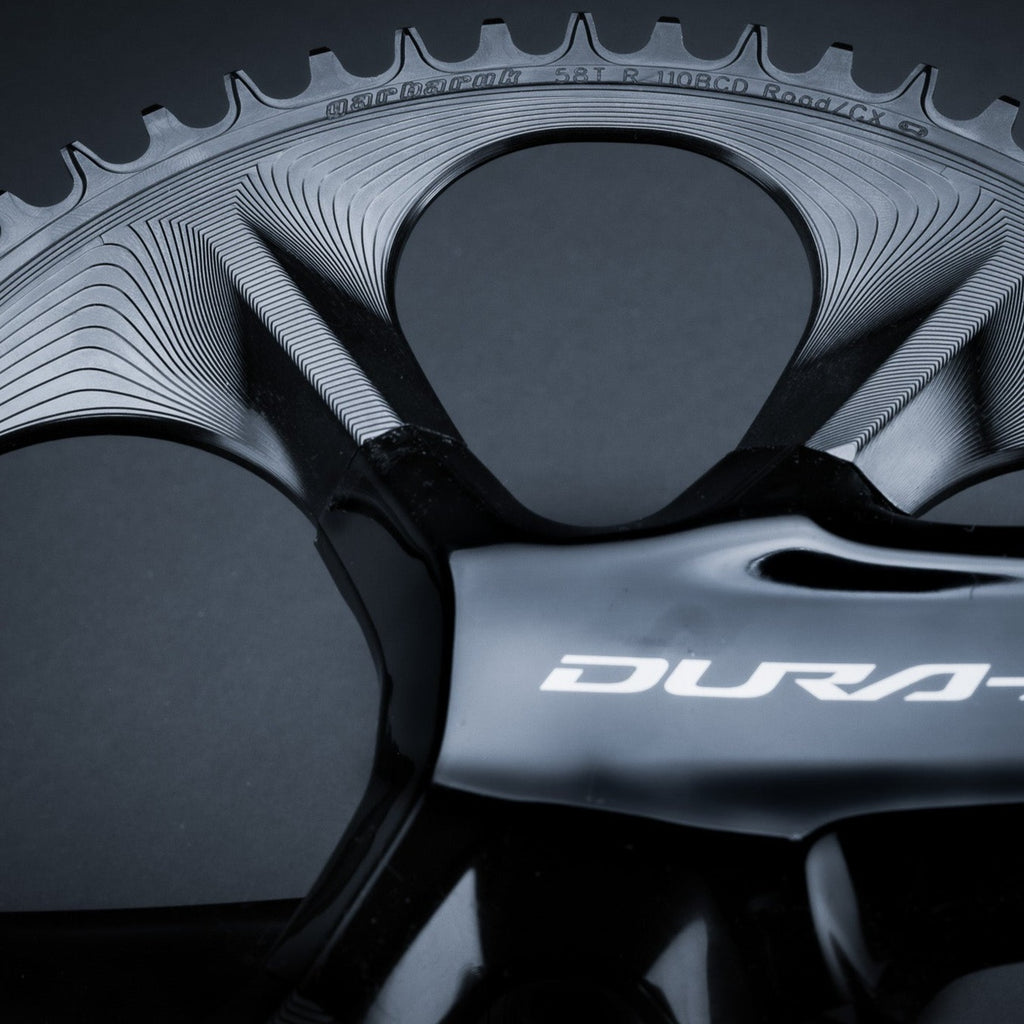Garbaruk Shimano Dura-Ace R9200 直接安装 1x 链轮 - 黑色