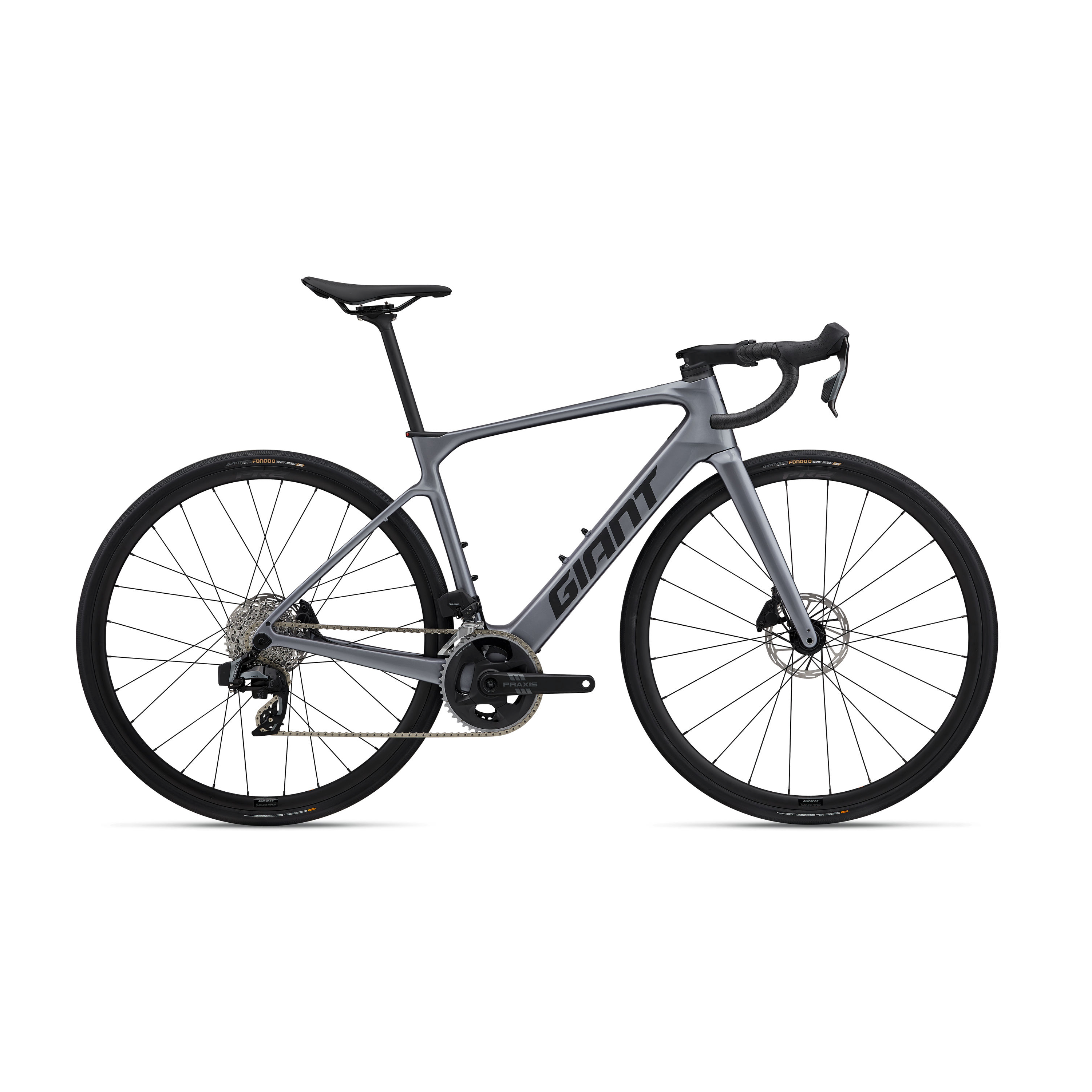 Giant Defy Advanced E+ Elite 2 E-Bike - Mercury