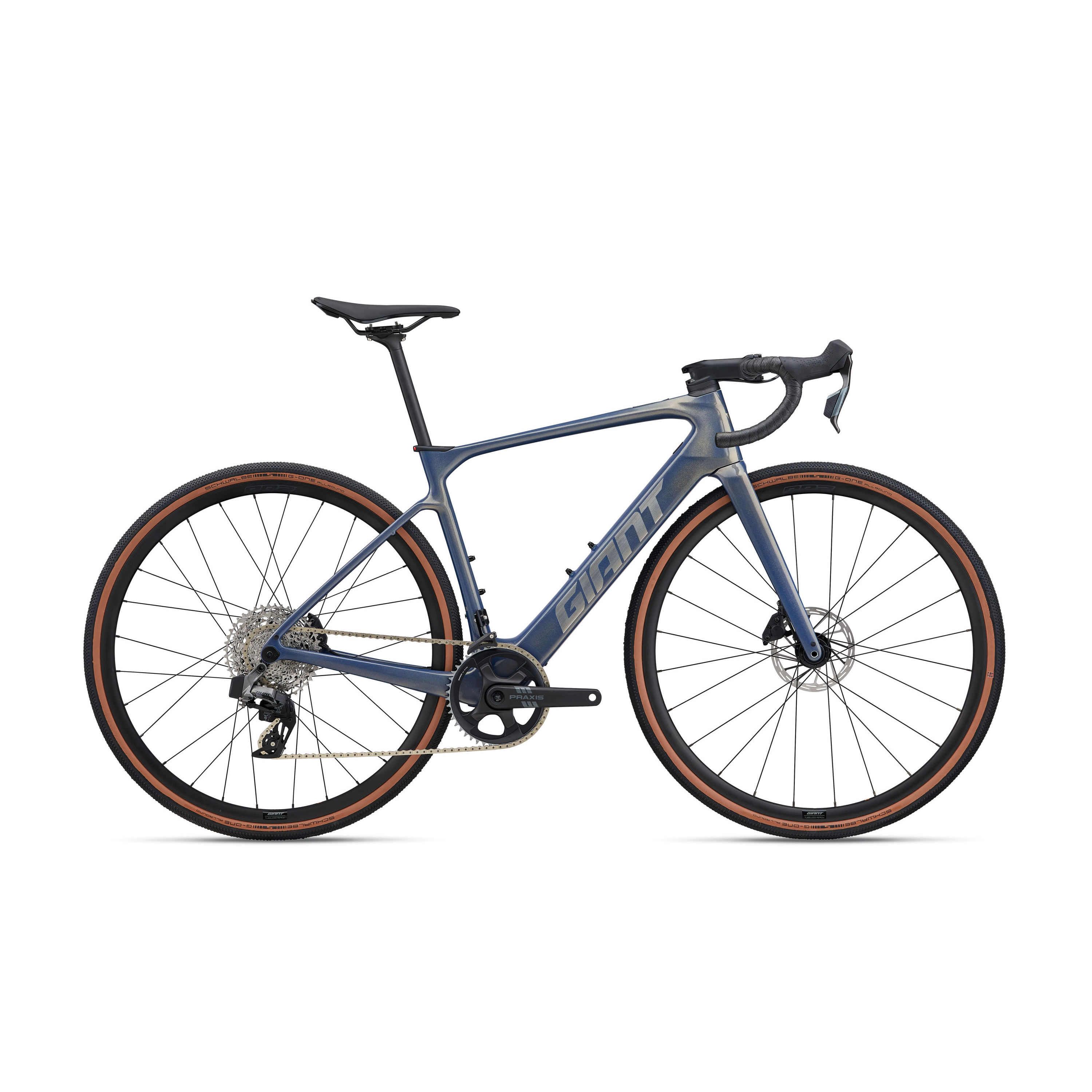Giant Defy Advanced E+ Elite AR E-Bike - Midnight Moon