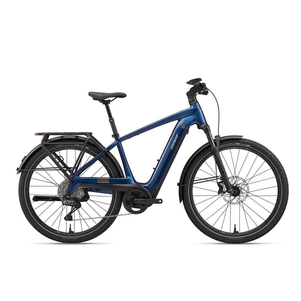 Giant Explore E+ 1 DD Electric Adventure Bike - Metallic Navy