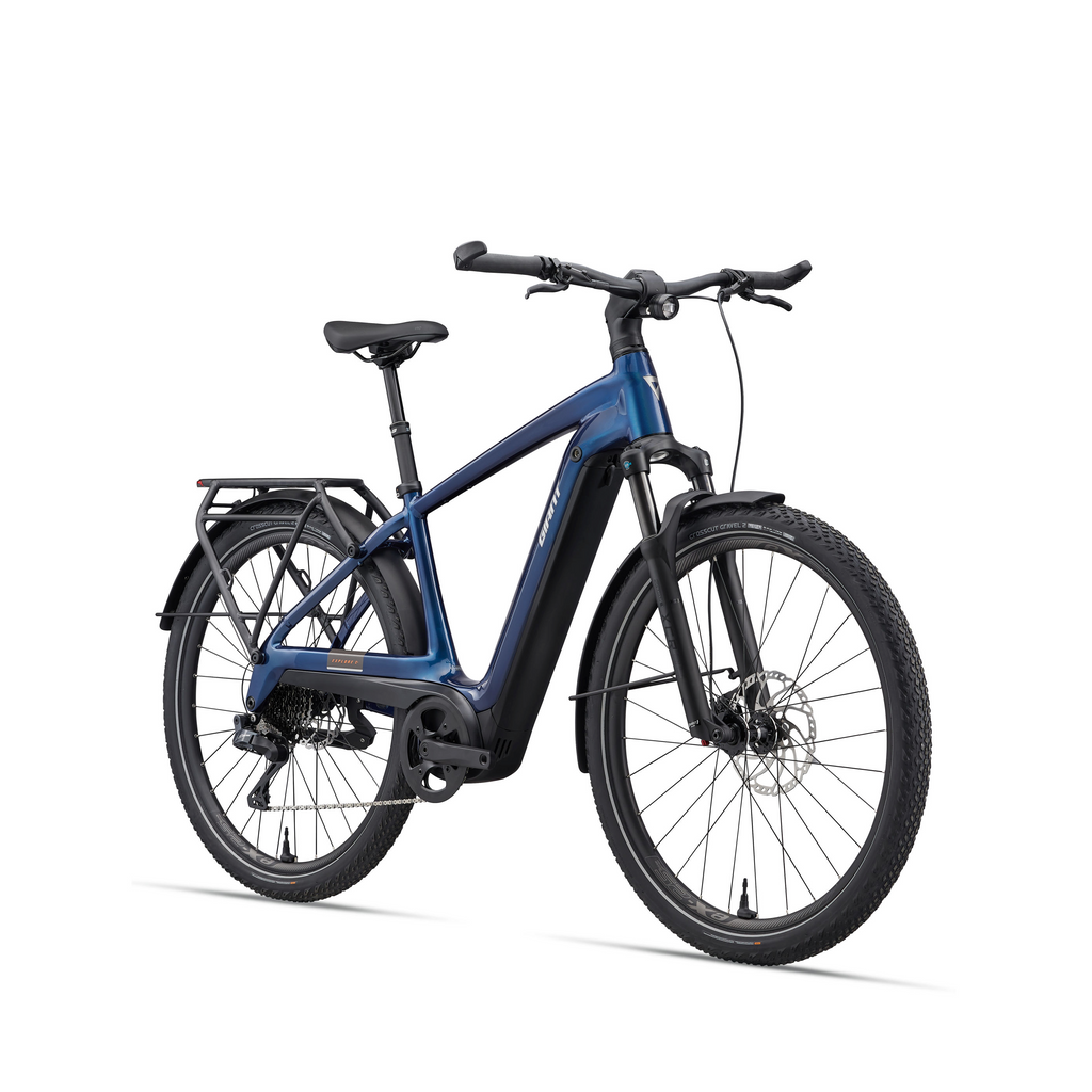 Giant Explore E+ 1 DD Electric Adventure Bike - Metallic Navy
