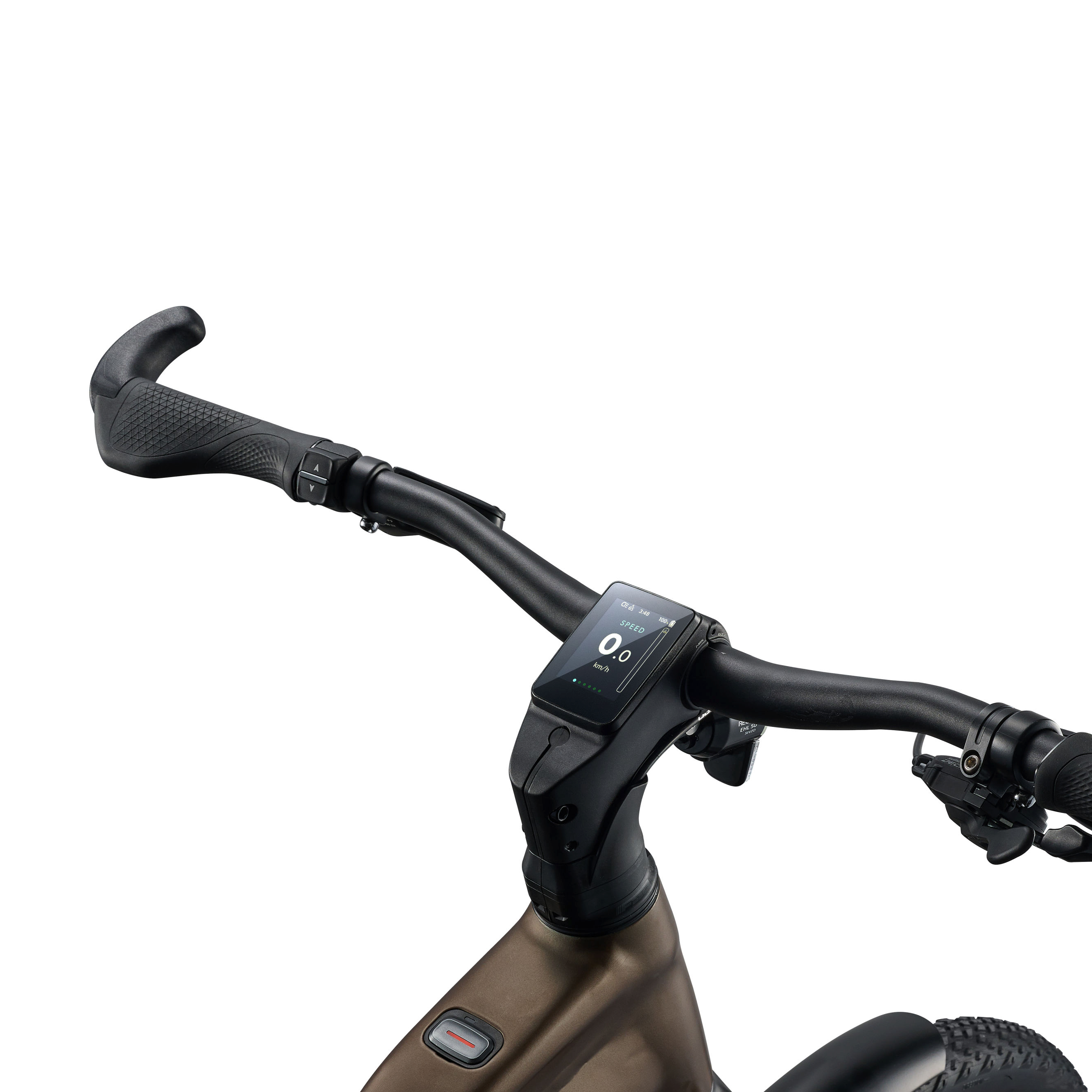 Giant Explore E+ 3 DD Electric Adventure Bike - Pyrite Brown