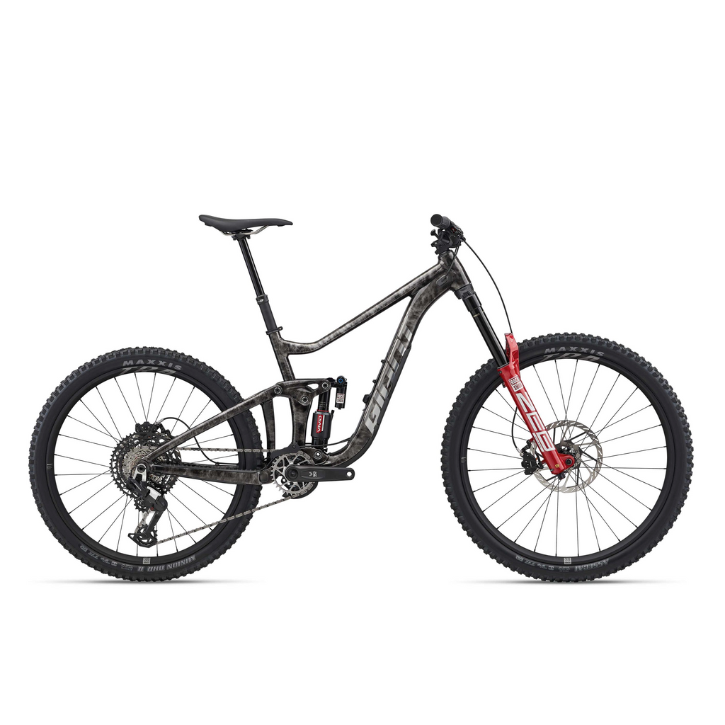 Giant Reign SE Mountain Bike - Black Lightning/Chrome