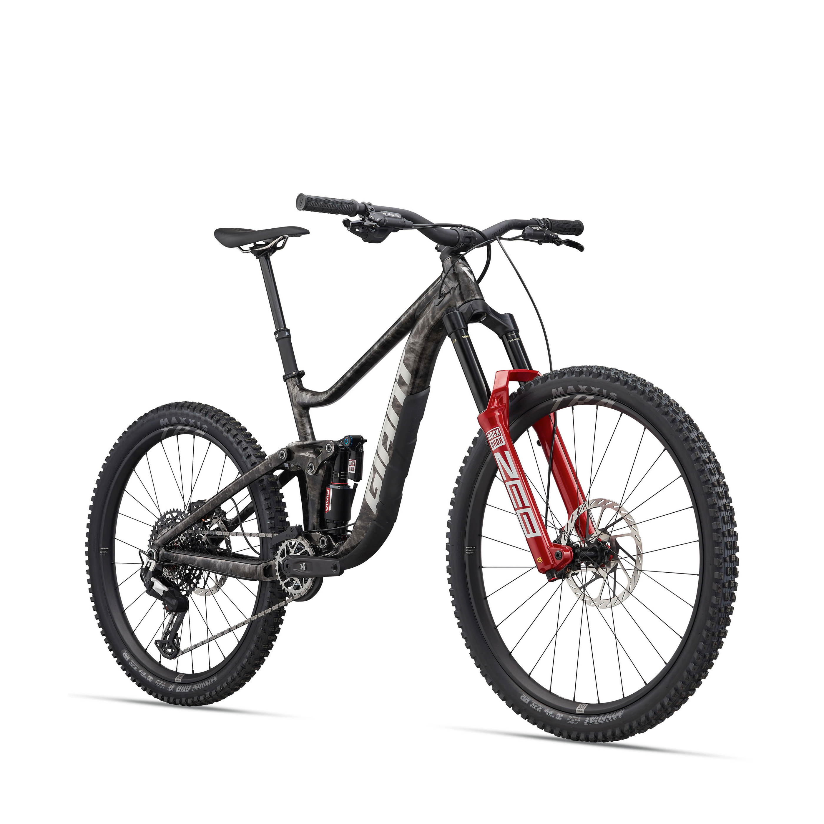 Giant Reign SE Mountain Bike - Black Lightning/Chrome