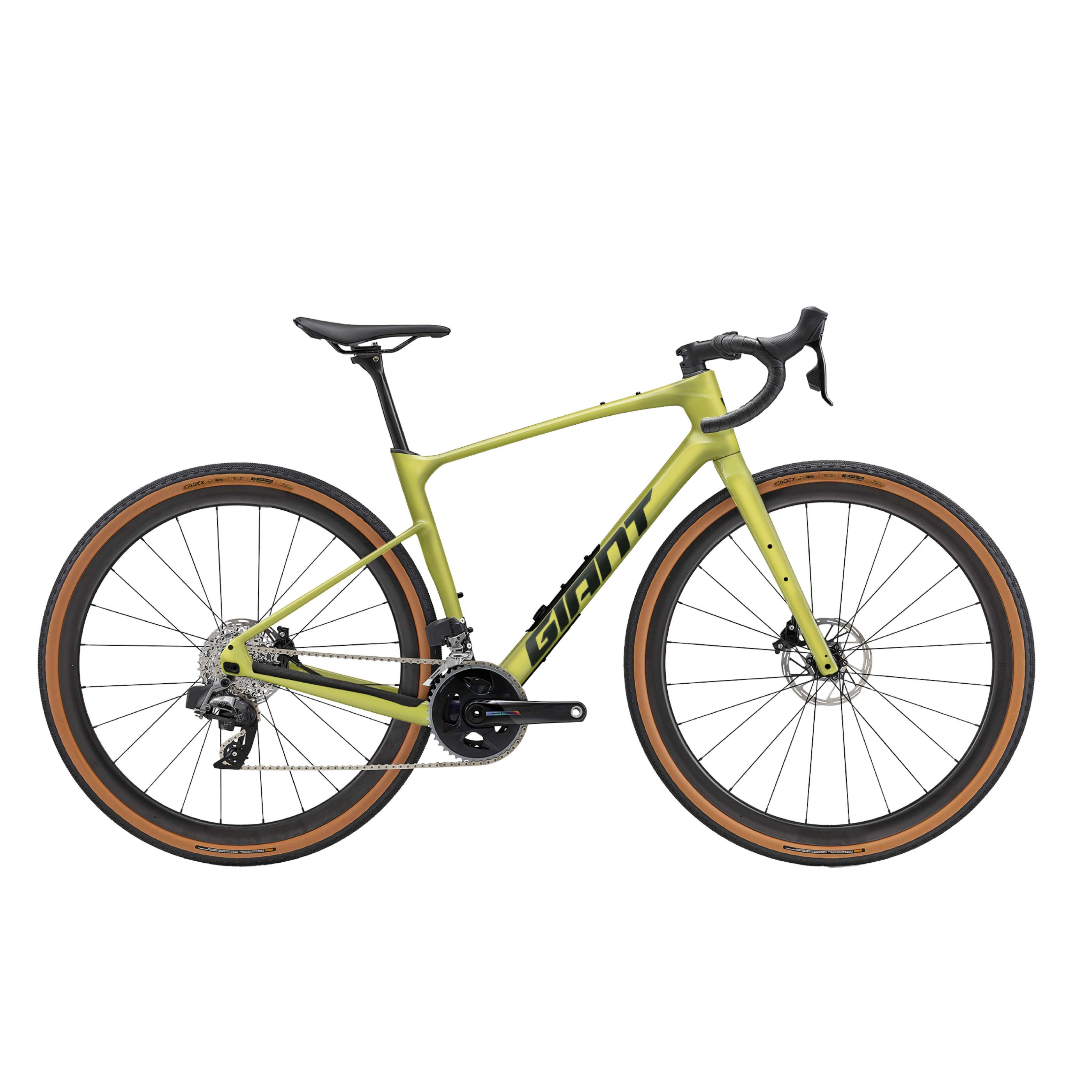 Giant Revolt Advanced Pro 0 Gravel Bike - Cyber Lime