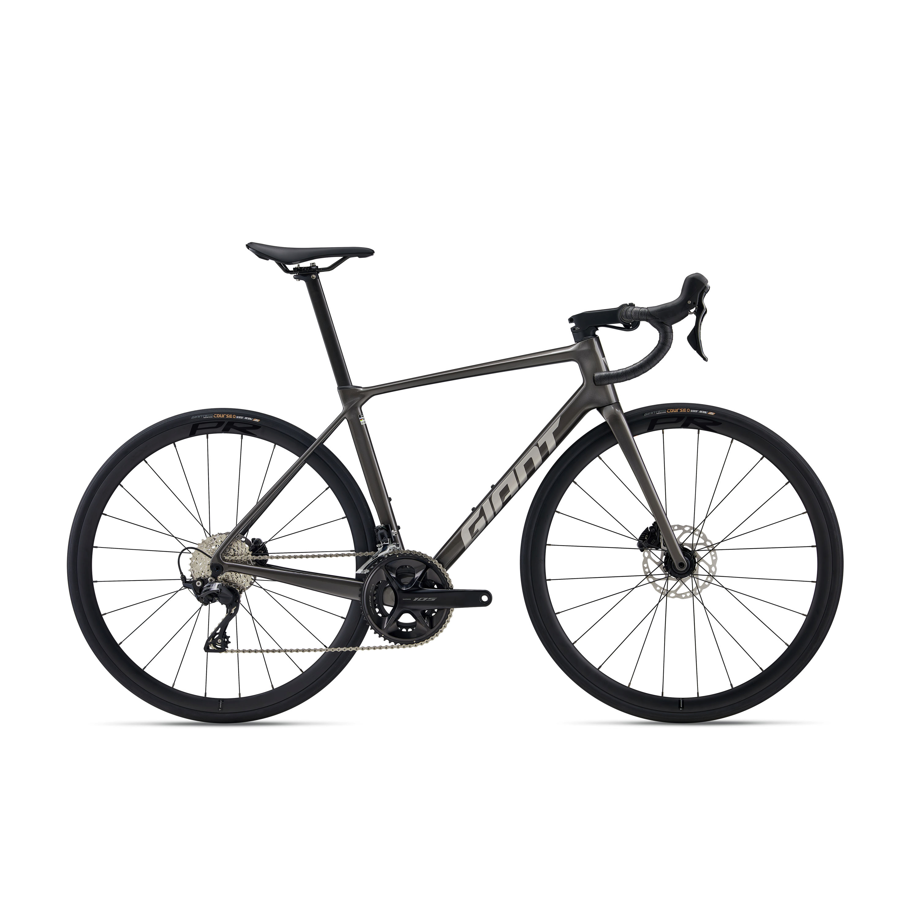 Giant TCR Advanced 2 PC Road Bike - Stealth Chrome