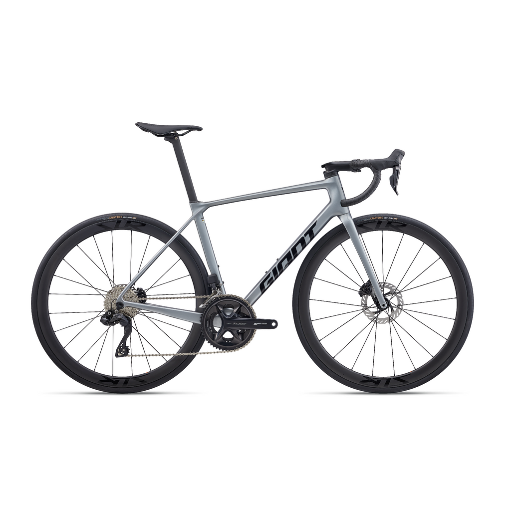 Giant TCR Advanced Pro 1 105 Di2 Road Bike - Tech Silver