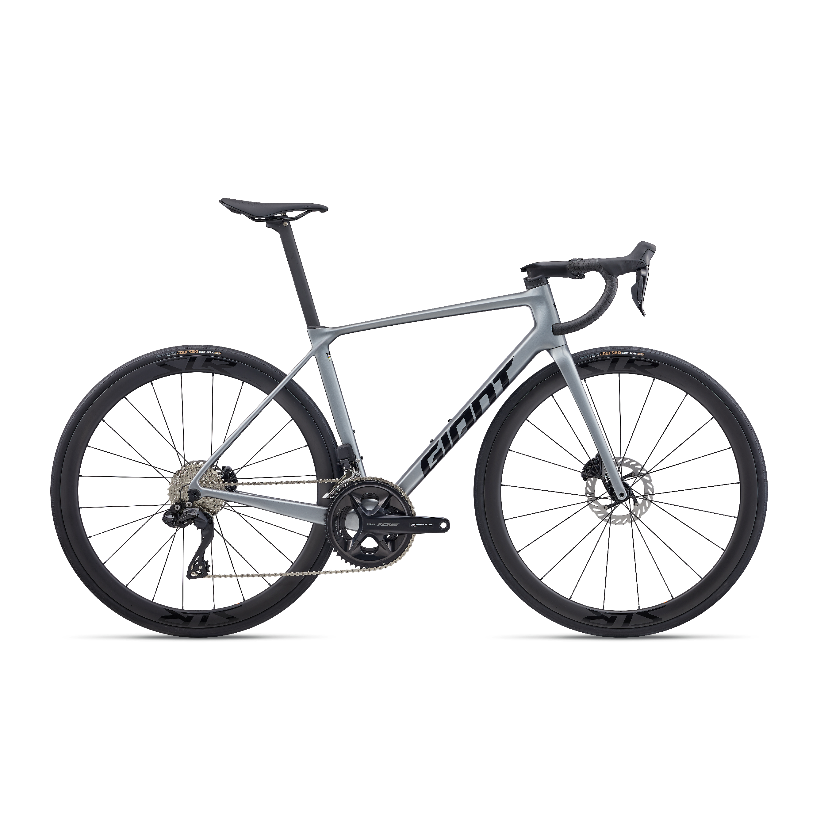 Giant TCR Advanced Pro 1 105 Di2 Road Bike - Tech Silver