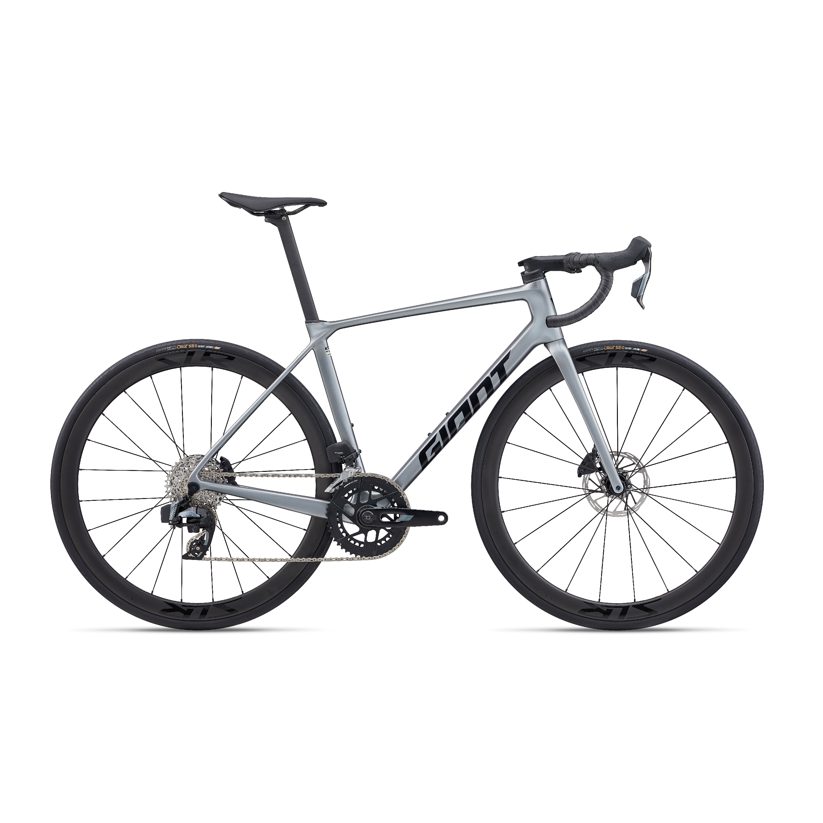Giant TCR Advanced Pro 1 Rival AXS Road Bike - Tech Silver