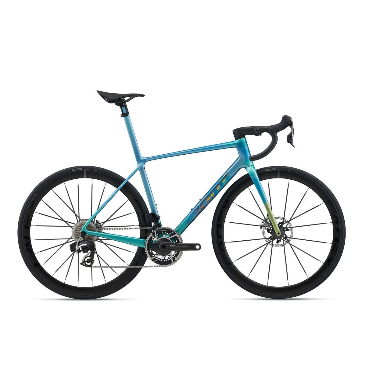 Giant TCR Advanced SL 0 Red Road Bike - Turbo Teal