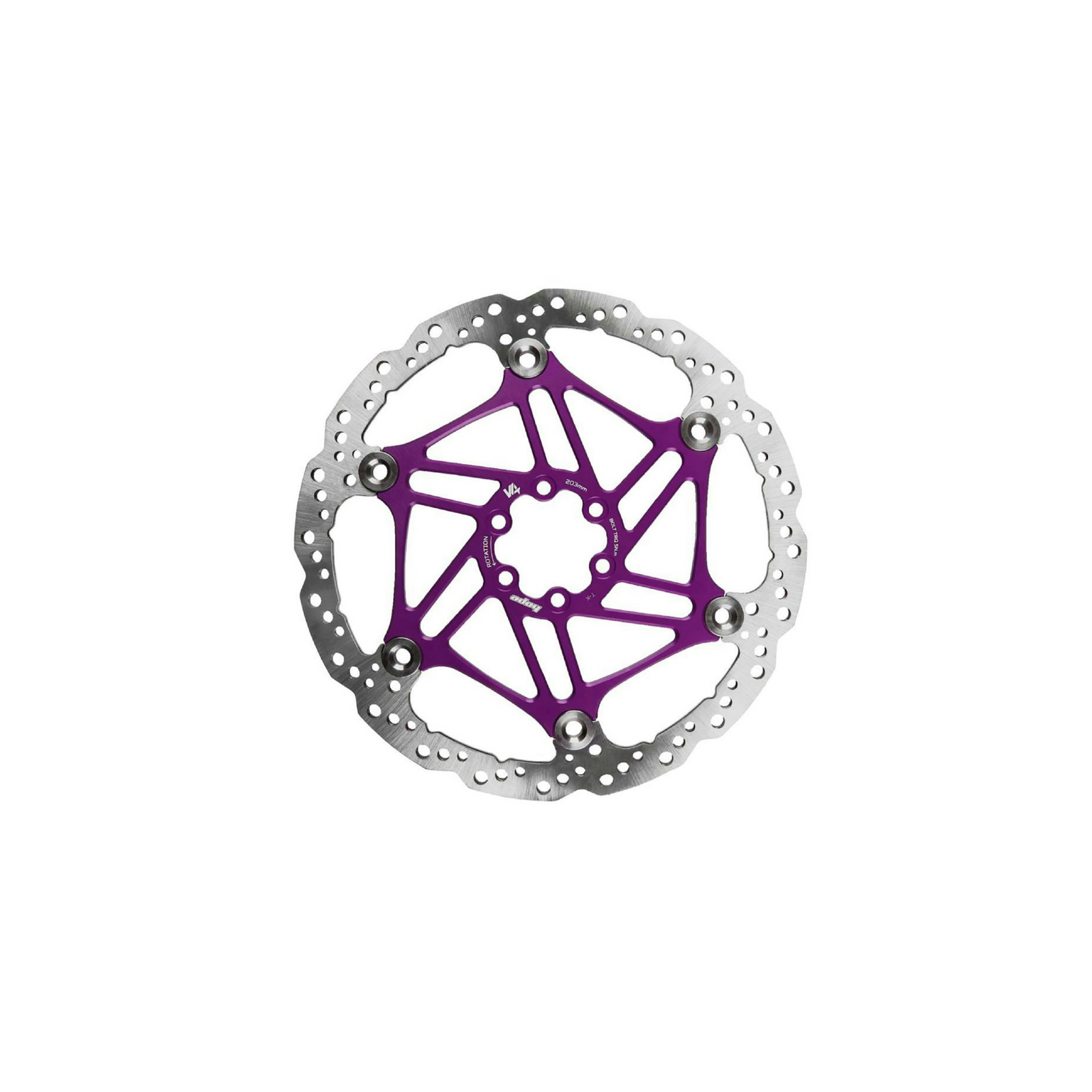 Hope Floating Disc Rotor V4 - 6-Bolt - Purple