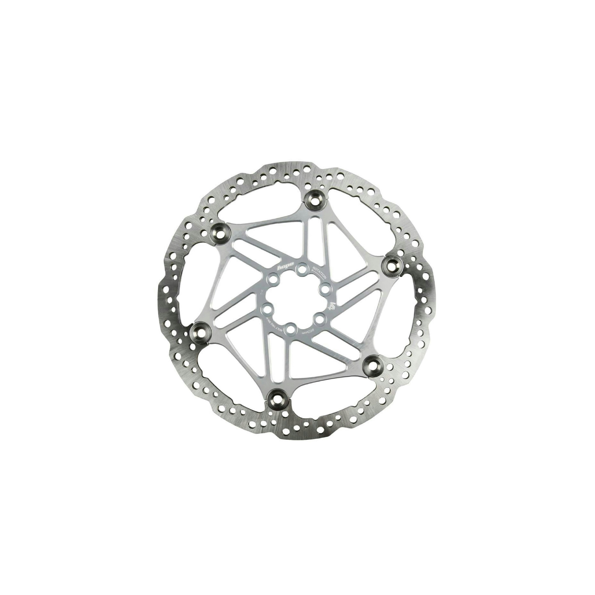 Hope Floating Disc Rotor V4 - 6-Bolt - Silver