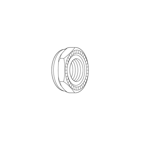 Shimano RHB lock nut for track (M10 x 7.5)