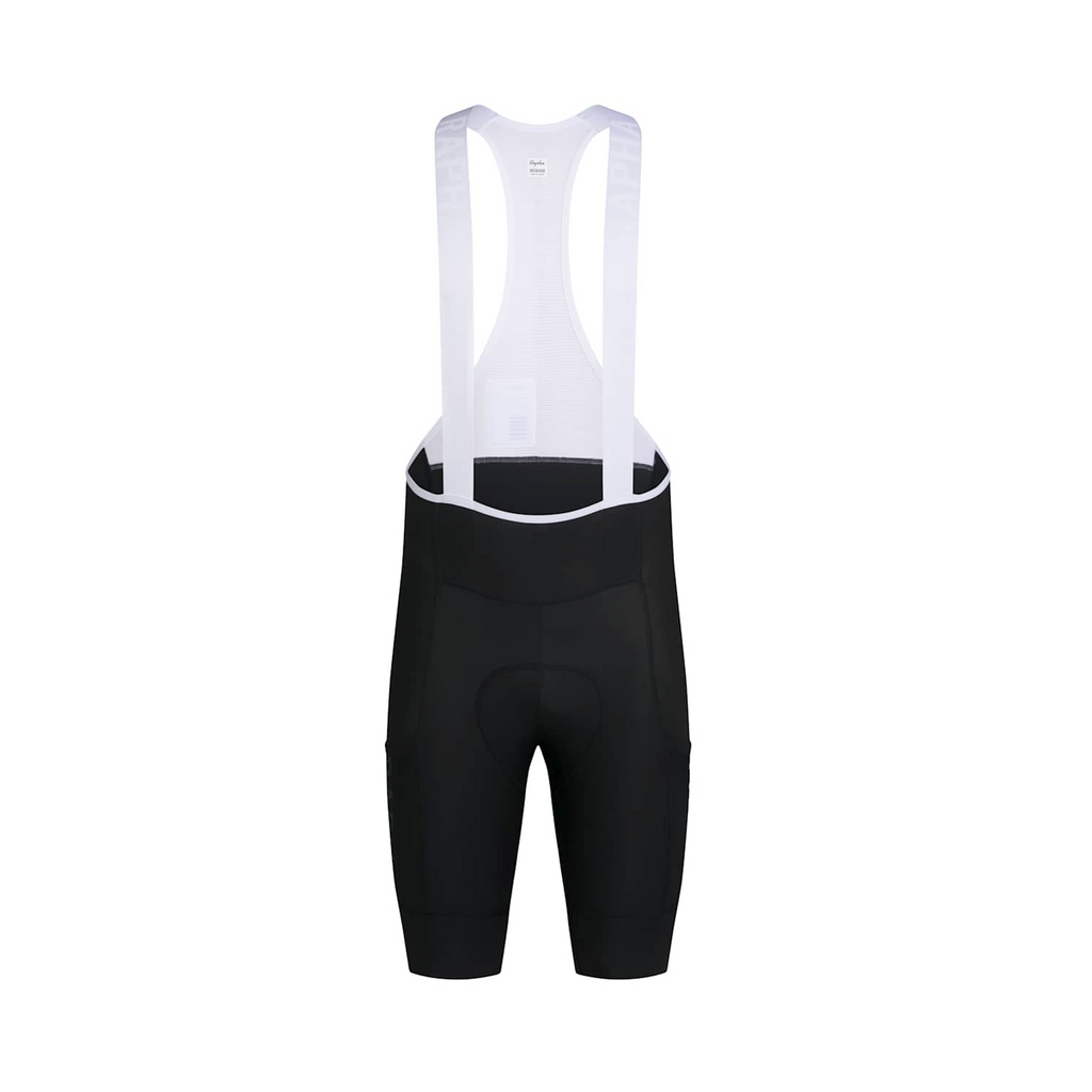 Rapha Pro Team Cargo Bib Shorts - Regular - Black/White