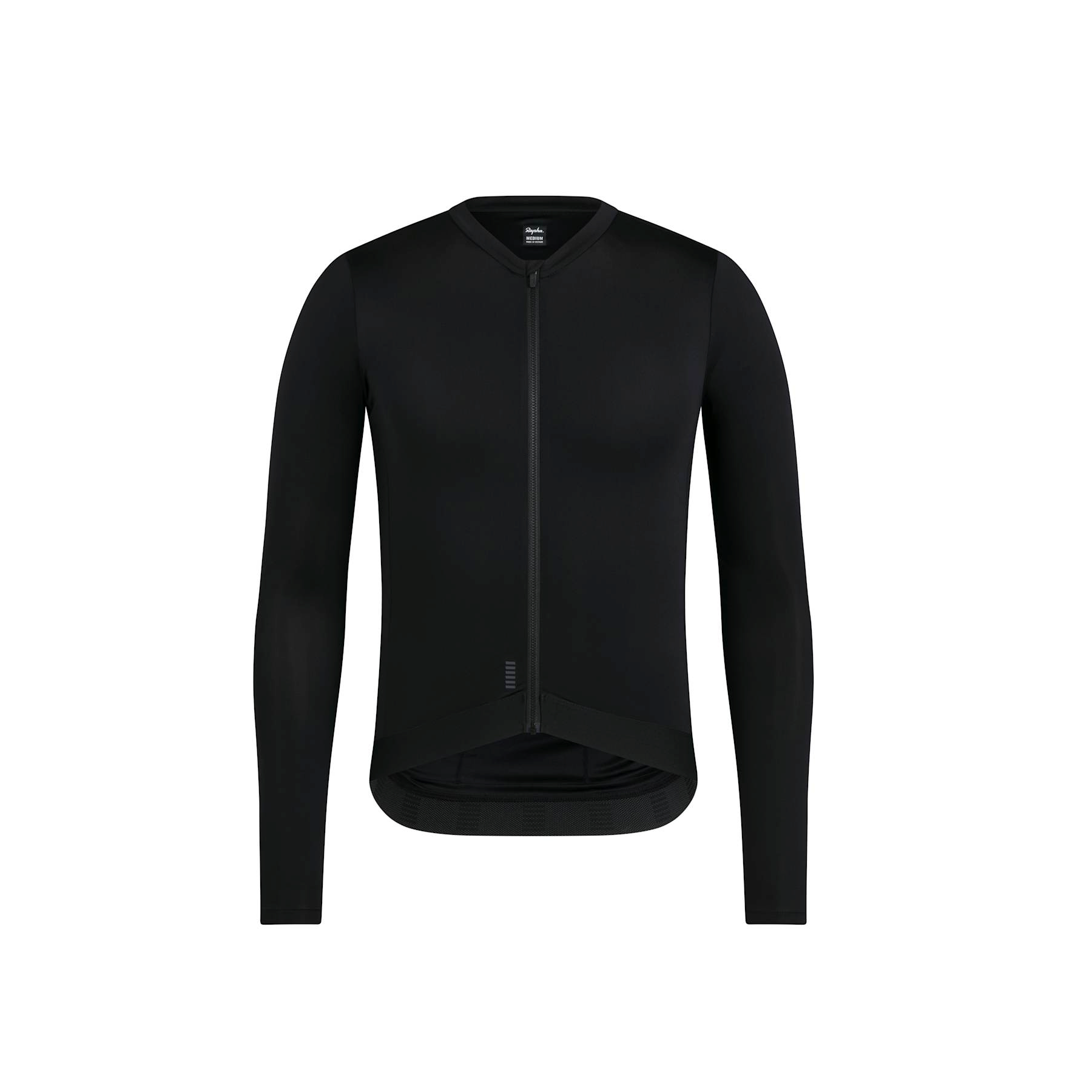 Rapha Pro Team Long Sleeve Lightweight Jersey III - Black/Dark Grey