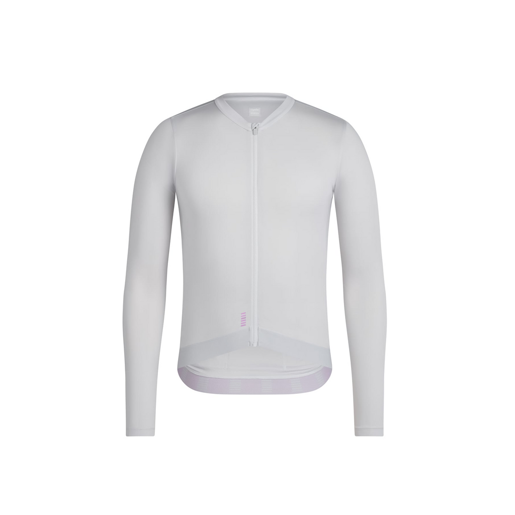 Rapha Pro Team Long Sleeve Lightweight Jersey III - Silver/Quartz