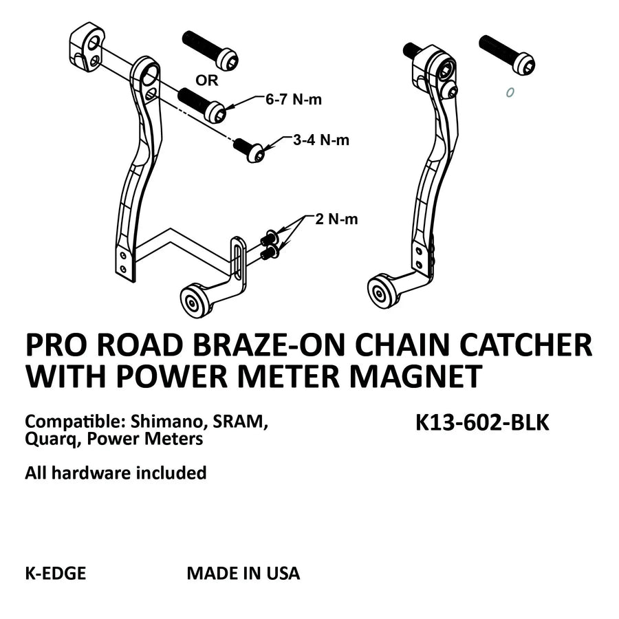 k-edge-pro-braze-on-chain-catcher-with-universal-power-meter-magnet