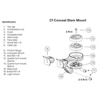 Cannondale C1 Conceal Accessory Mount Kit