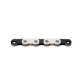 KMC X-Flat Silver/Black - WAXED - SRAM Flattop 12/13 Speed Chain