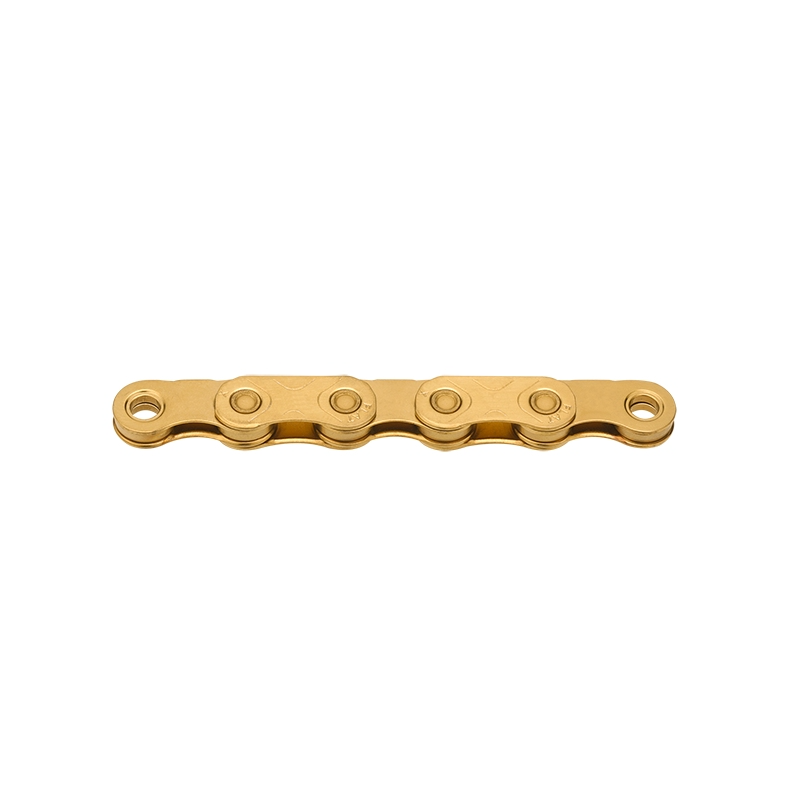 KMC X-Flat TiN Gold - WAXED - SRAM Flattop 12/13 Speed Chain