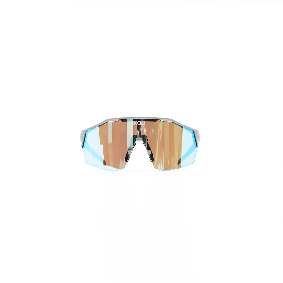 KOO Alibi - Grey Matt (Turquoise Mirror Lenses)