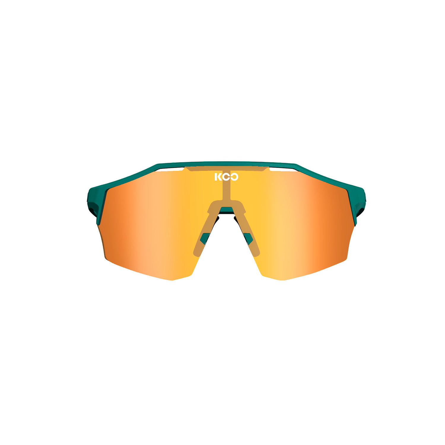 koo-alibi-persian-green-matt-orange-mirror-lenses-front