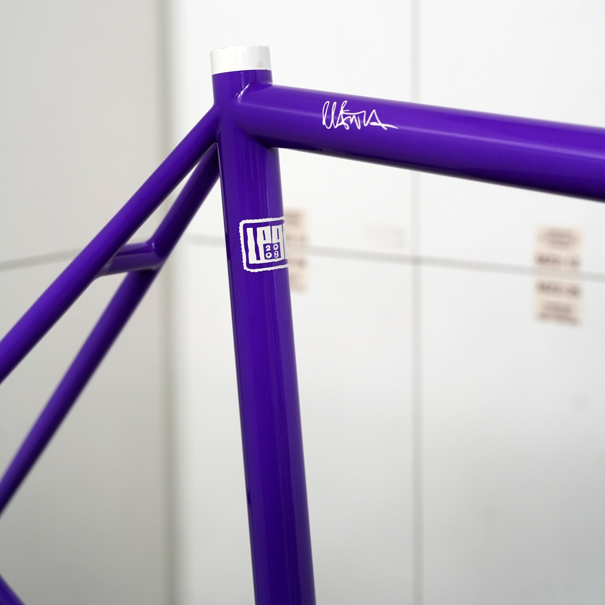 Legor Cicli Nuiorksiti+ Integrated Steel Road Disc Brake Frameset (54cm/Ultraviolet)