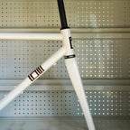 Legor Cicli Nuiorksiti+ Steel Road Frameset - 53cm (Off-White/Bourbon)