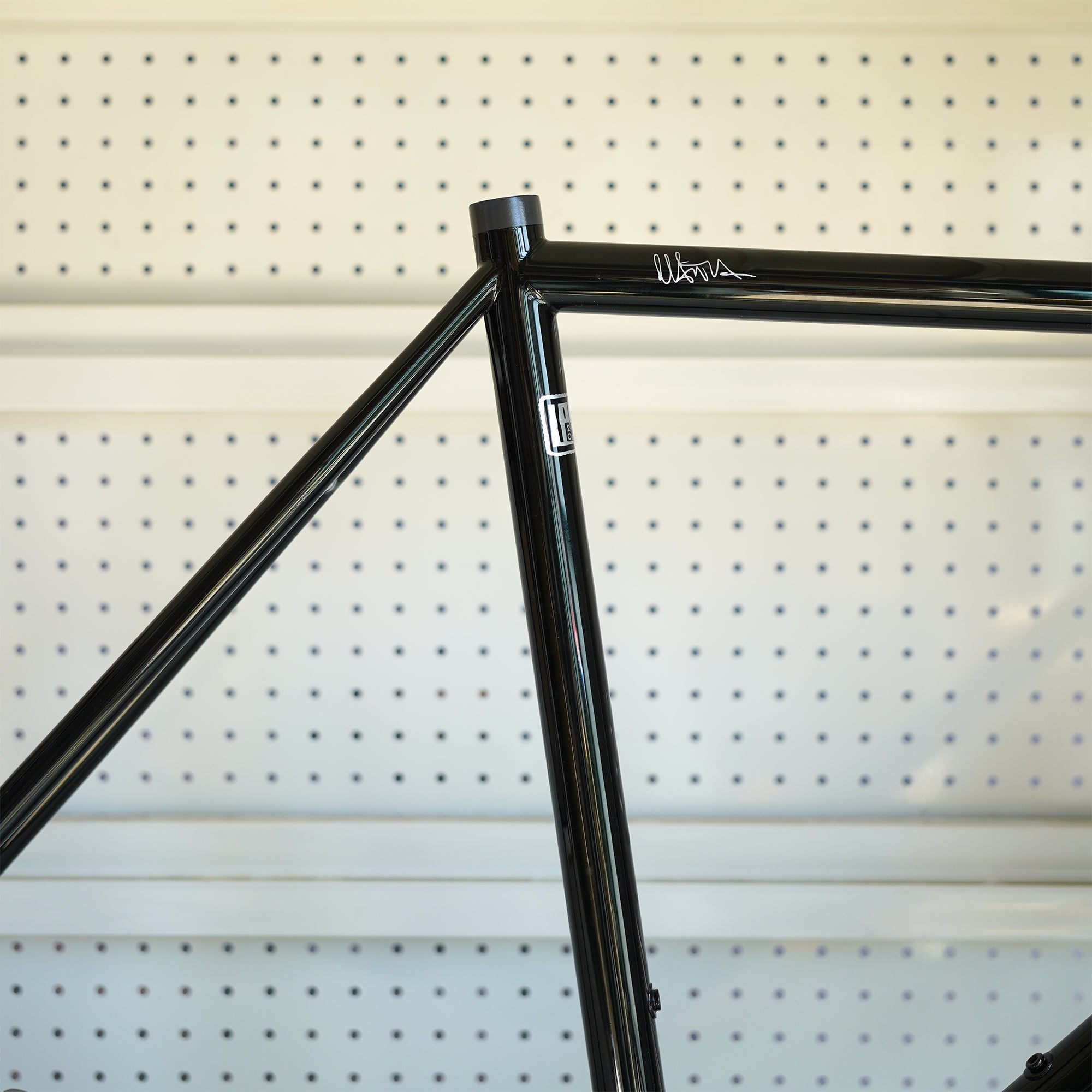 Legor Cicli Nuiorksiti+ Steel Road Frameset - 54cm (Metallic Green/Silver)