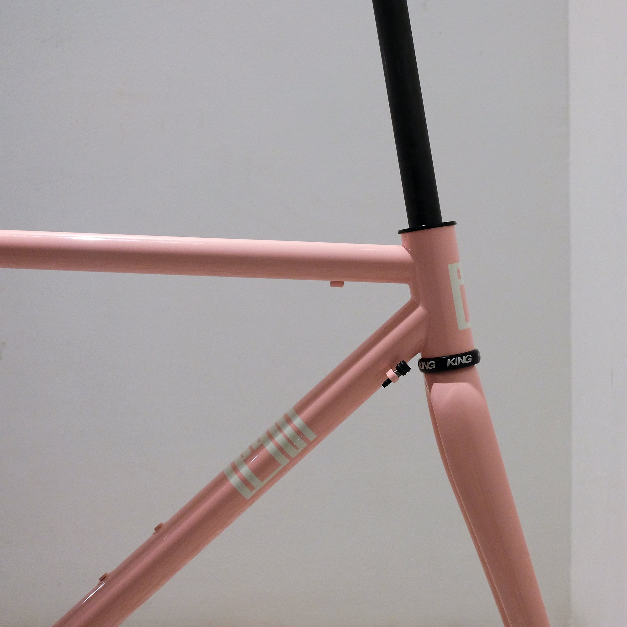 Legor Cicli Nuiorksiti+ Steel Road Rim Brake Frameset Pink (50cm