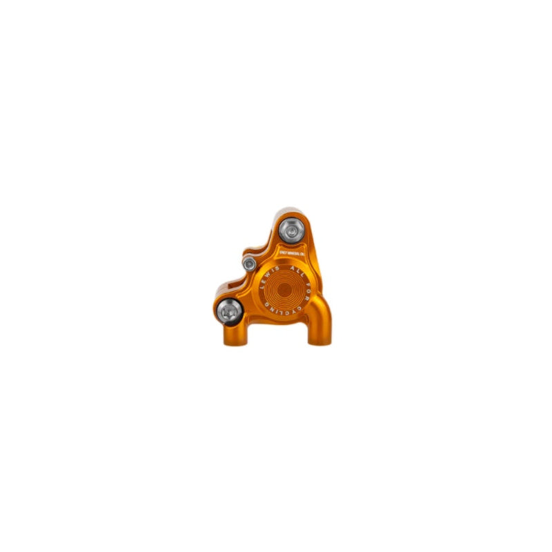 Lewis SL Flat Mount Caliper - Mineral Oil - Orange
