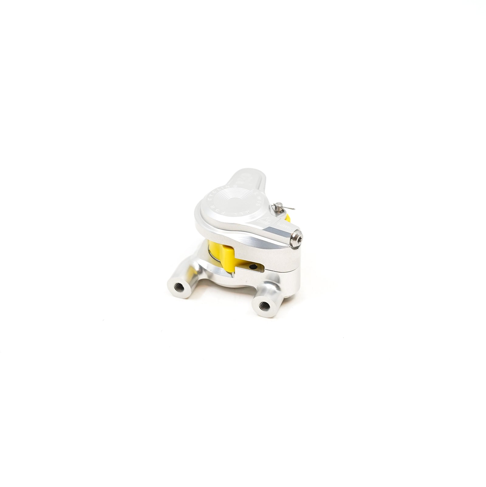 Lewis SL Flat Mount Caliper - Mineral Oil - Silver